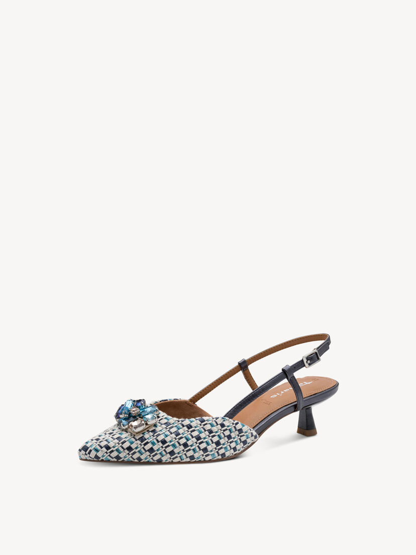 Slingpumps - blauw