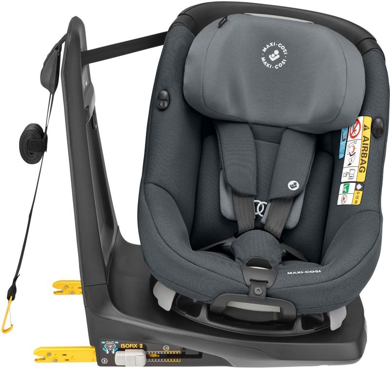 Maxi-Cosi AxissFix i-Size Autostoeltje - 360° draaibaar - Authentic Graphite