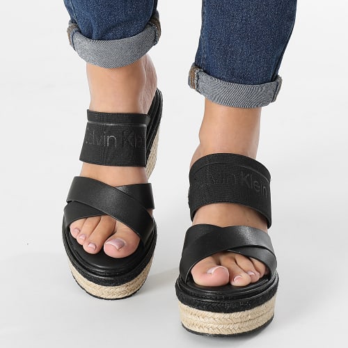 Sandales Femme Wedge 1498 Ck Black