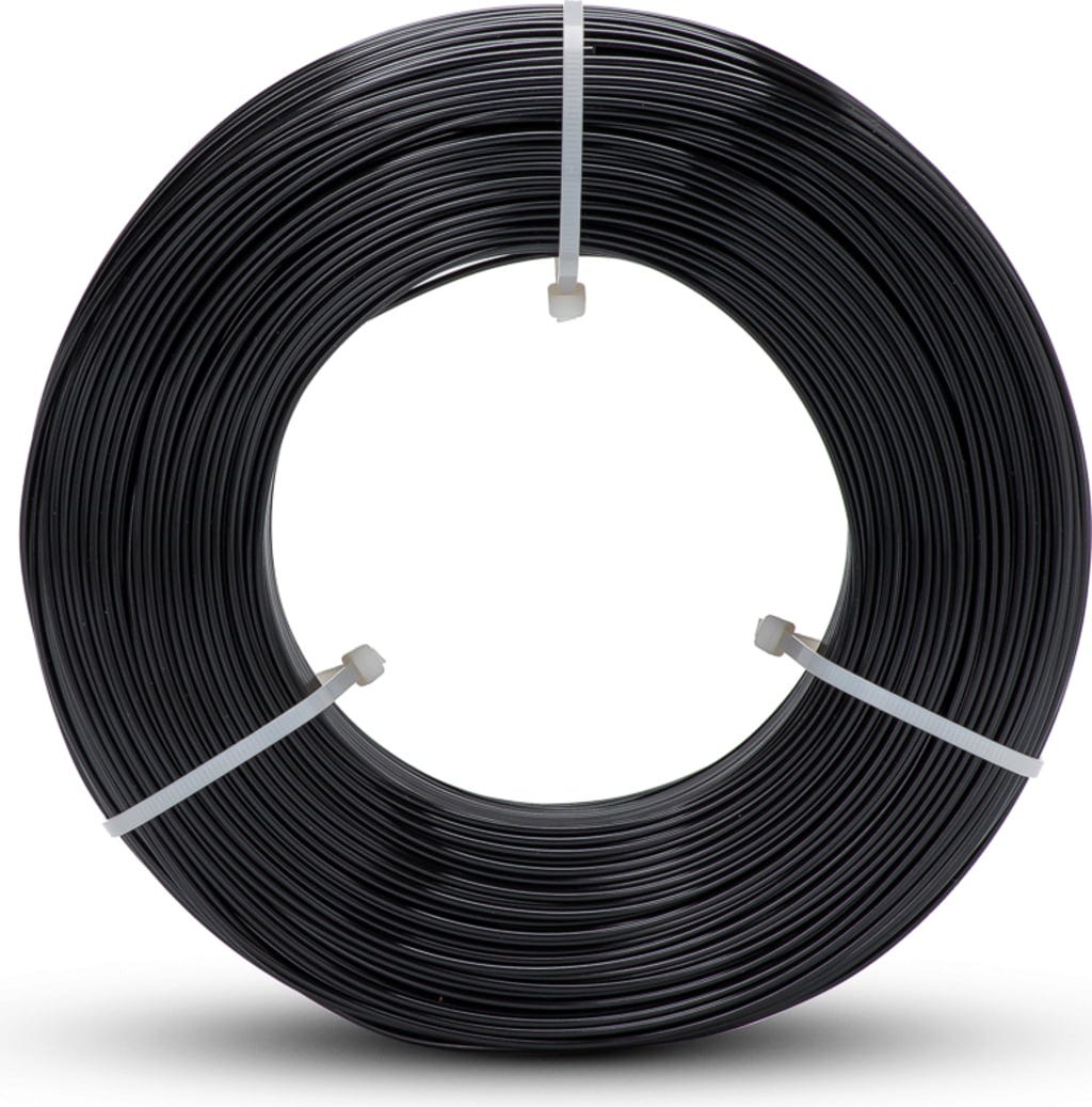 Fiberlogy  Refill Easy PET-G Black, 1,75 mm (850 g)    Easy PET-G Refill für die Masterspool in Schwarz