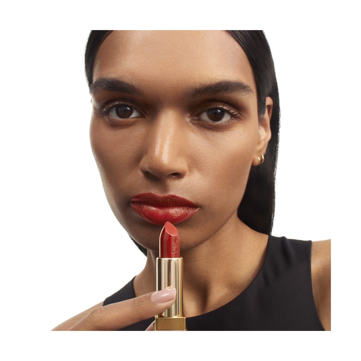 YVES SAINT LAURENT Rouge Pur Couture Rouge à lèvres fini satin - Couleur intense et confort