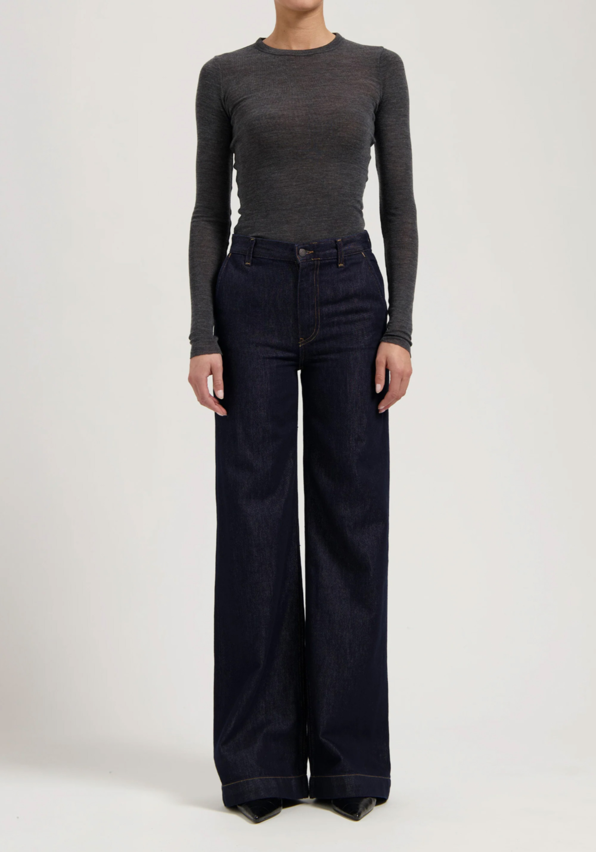 Mud Jeans Damenjeans June Mid Loose Rinse