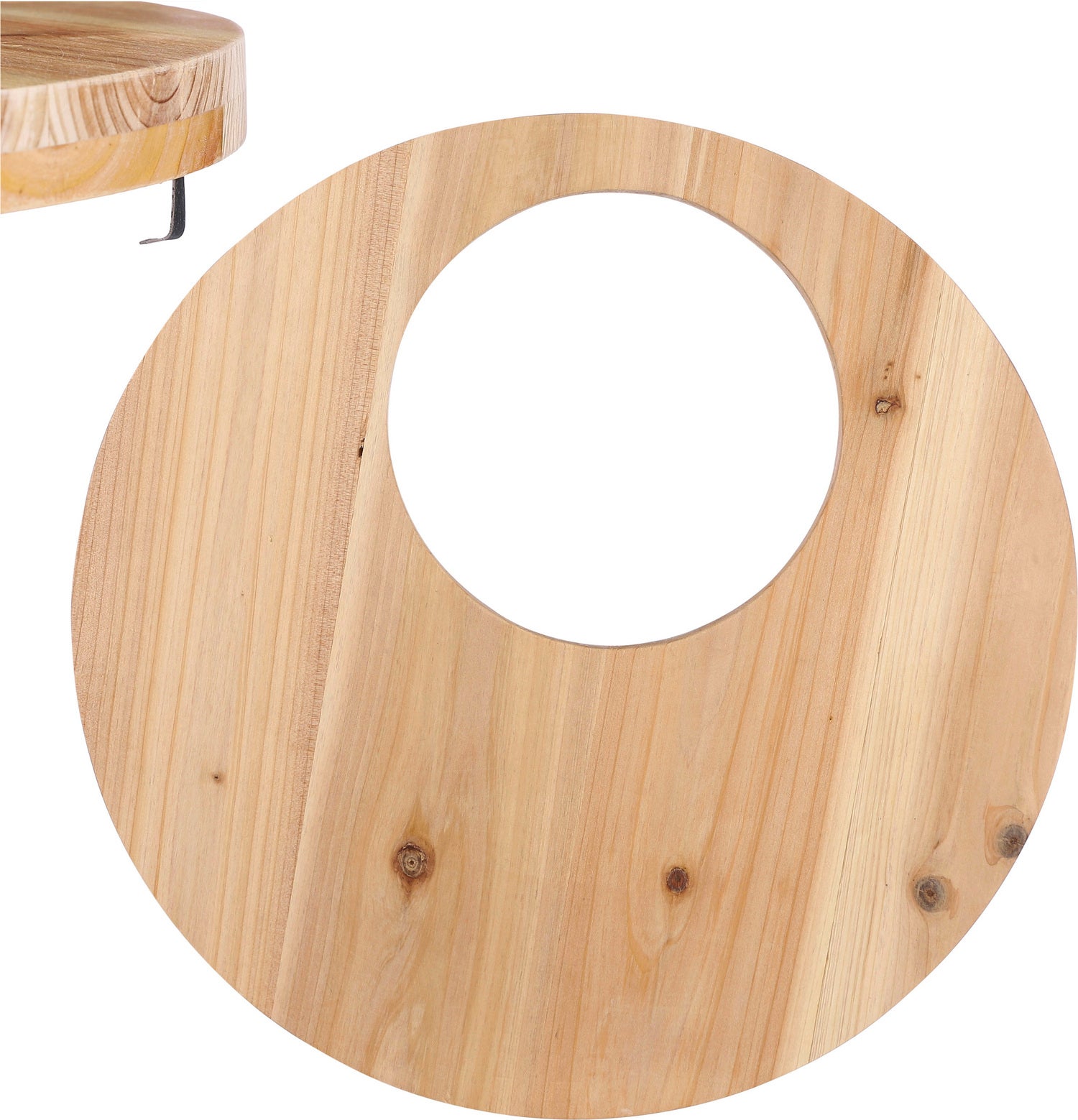 Mica Decorations plantenstandaard Thompson naturel D 39 H 3 cm
