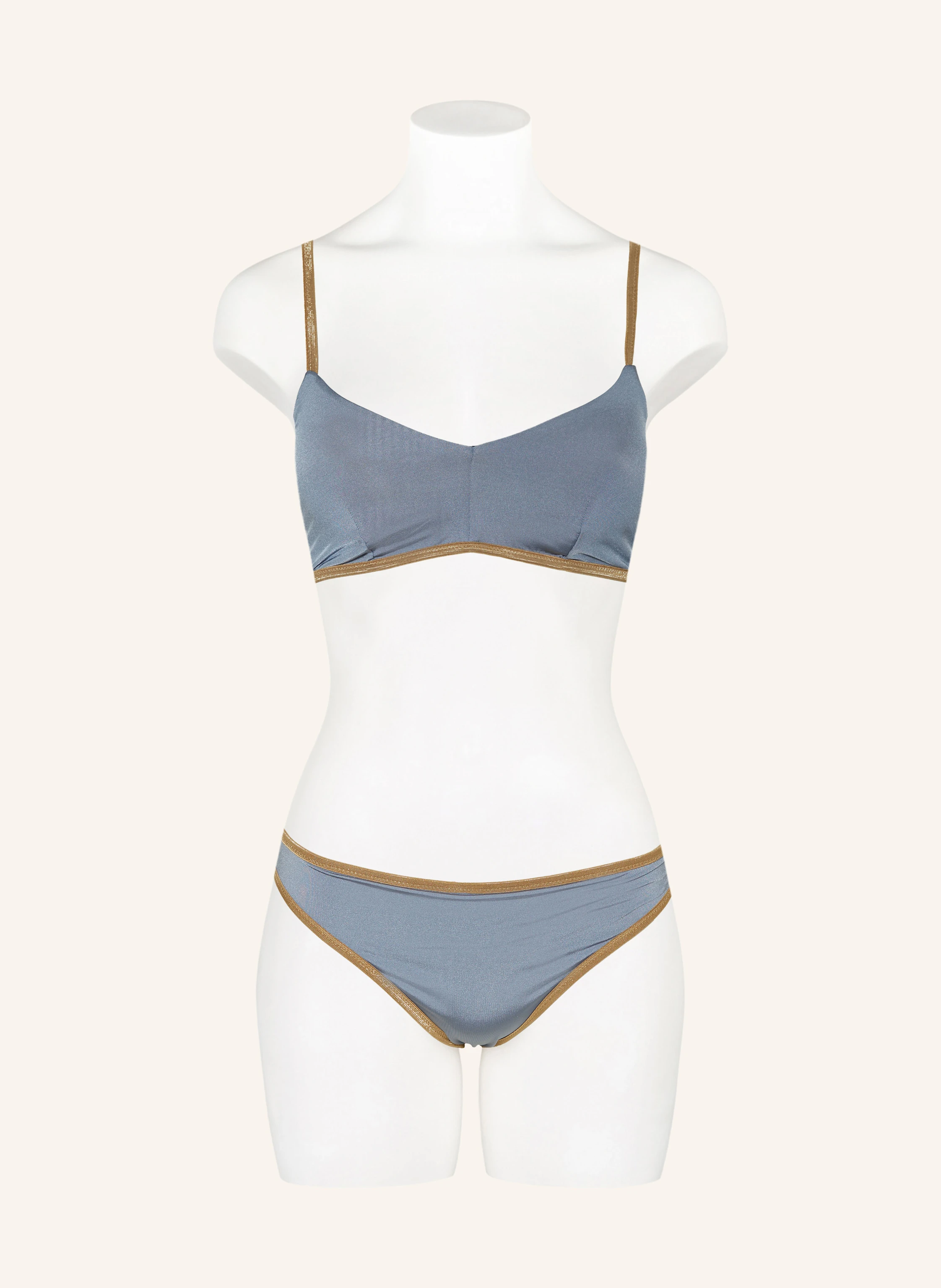 MYMARINI Bustier-Bikini-Top SHINE zum Wenden mit UV-Schutz 50+