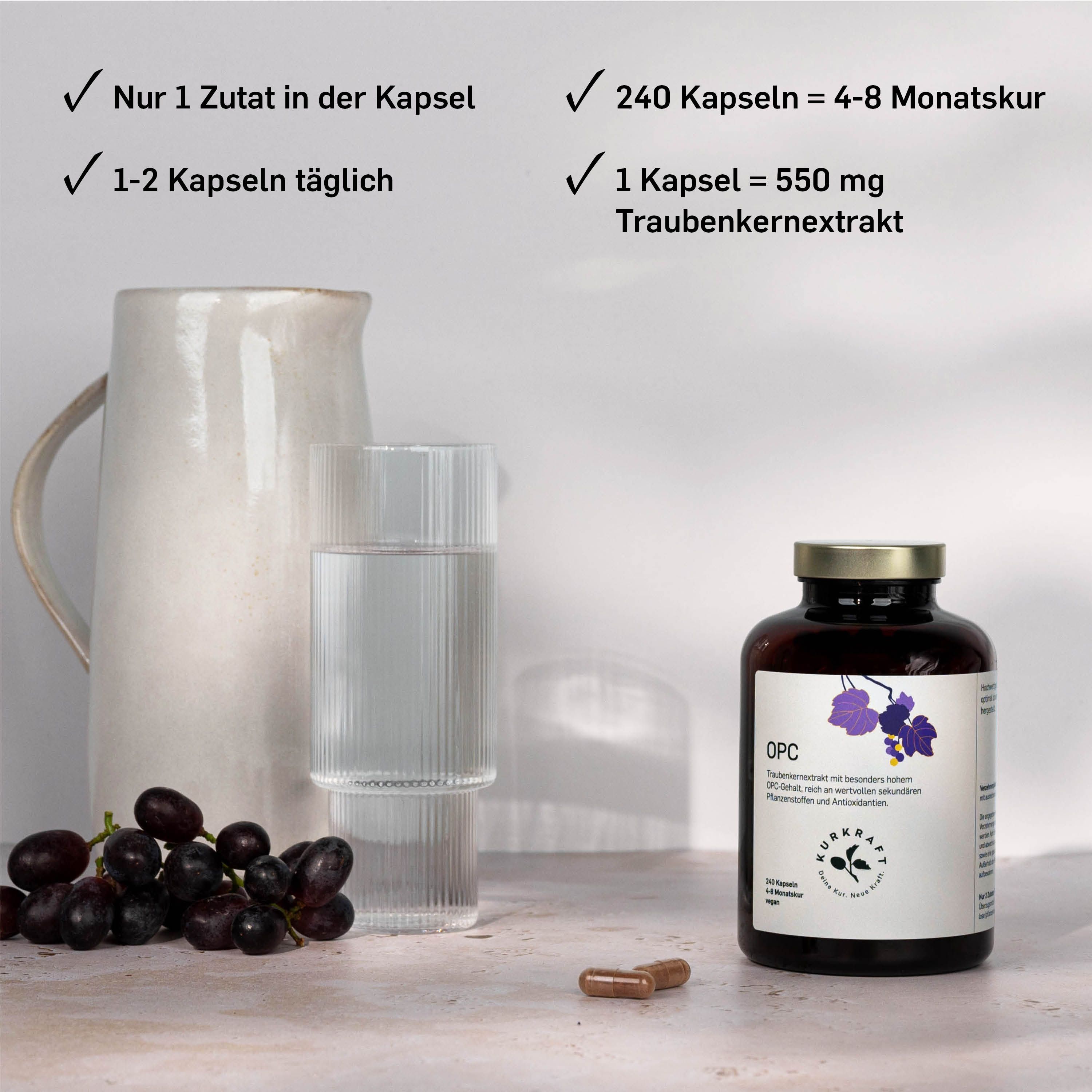 Kurkraft© OPC Traubenkernextrakt