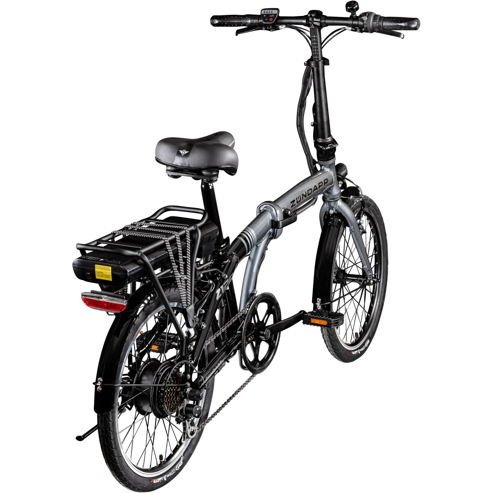 ZÜNDAPP Elektro-Klapprad Z120 - schwarz-grau - 20