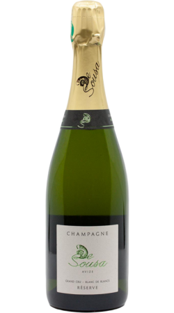 Champagne De Sousa Champagne Blanc de blanc Grand Cru, Extra-Brut Réserve nv