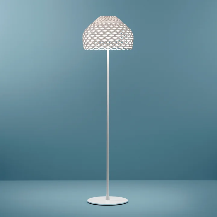 Flos - Tatou Stehleuchte, ocker - grau