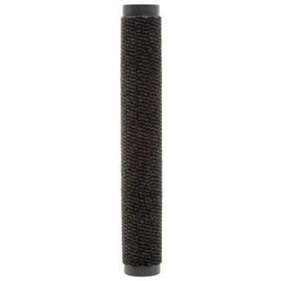 vidaXL - Deurmat - Zwart - Stof - 120 x 180 cm - 2 stuks