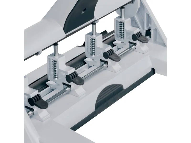 Hulapparat Leitz 5114 WOW 4-6 huls sort/sølv
