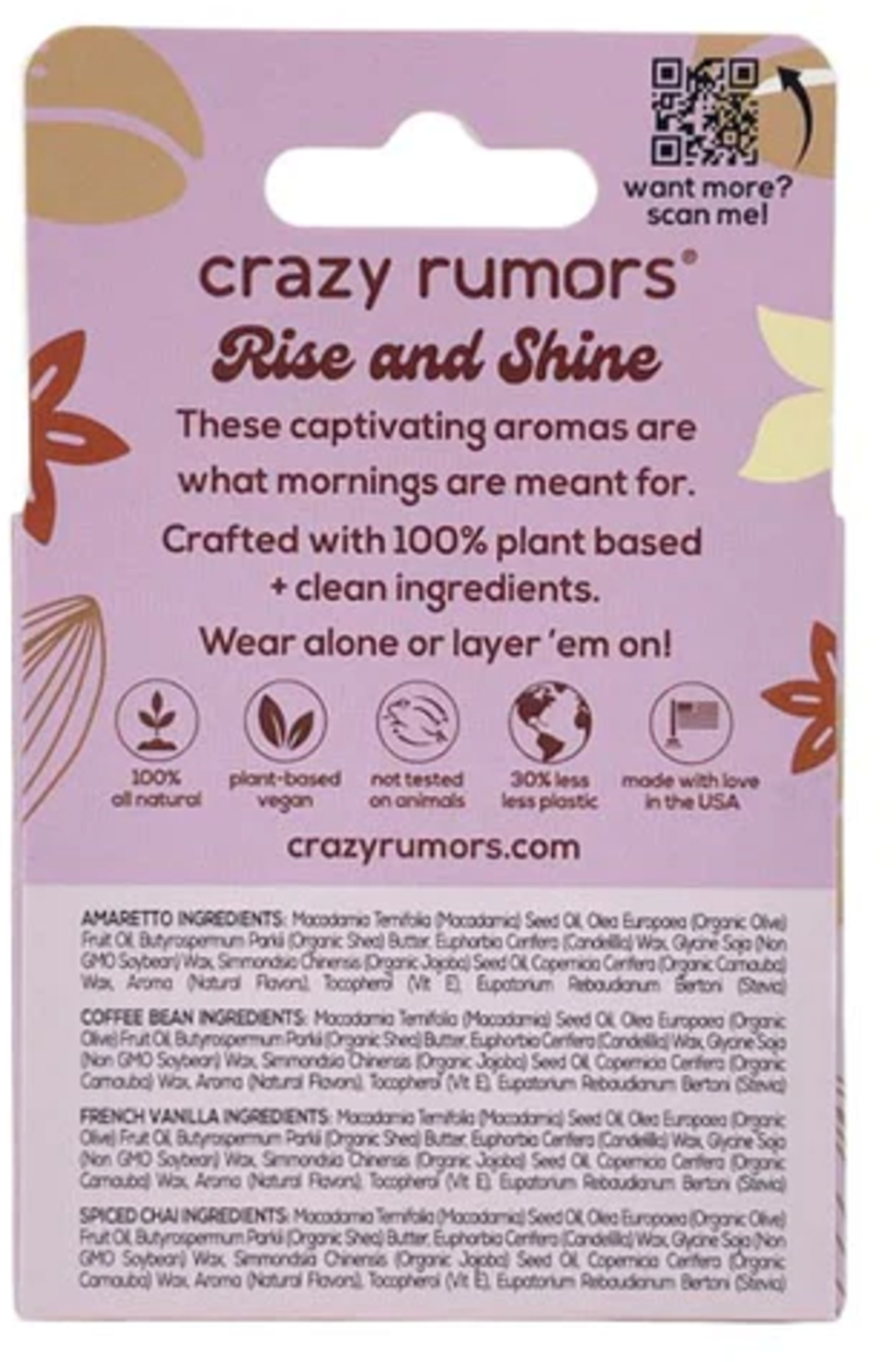 Crazy Rumors  Mixed Pack Barista Mix, 4 Stk
