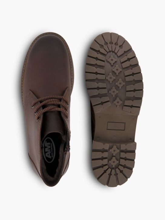 AM SHOE Stiefel Braun