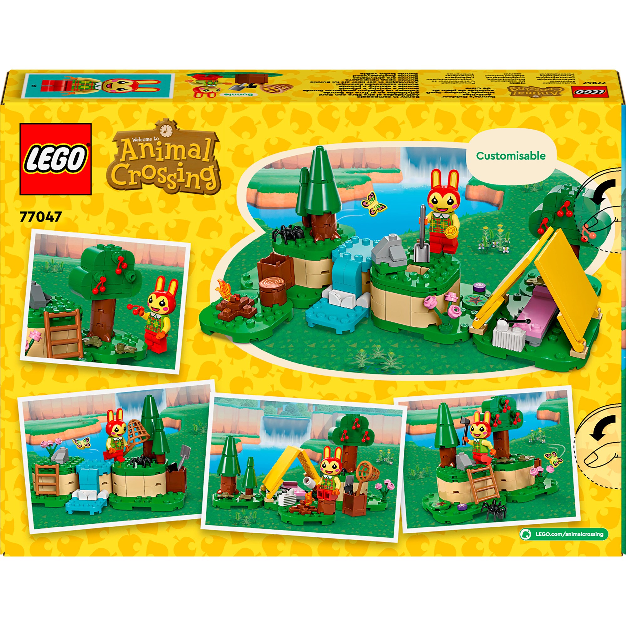 LEGO Konstruktionsspielzeug Animal Crossing Mimmis Outdoor-Spaß