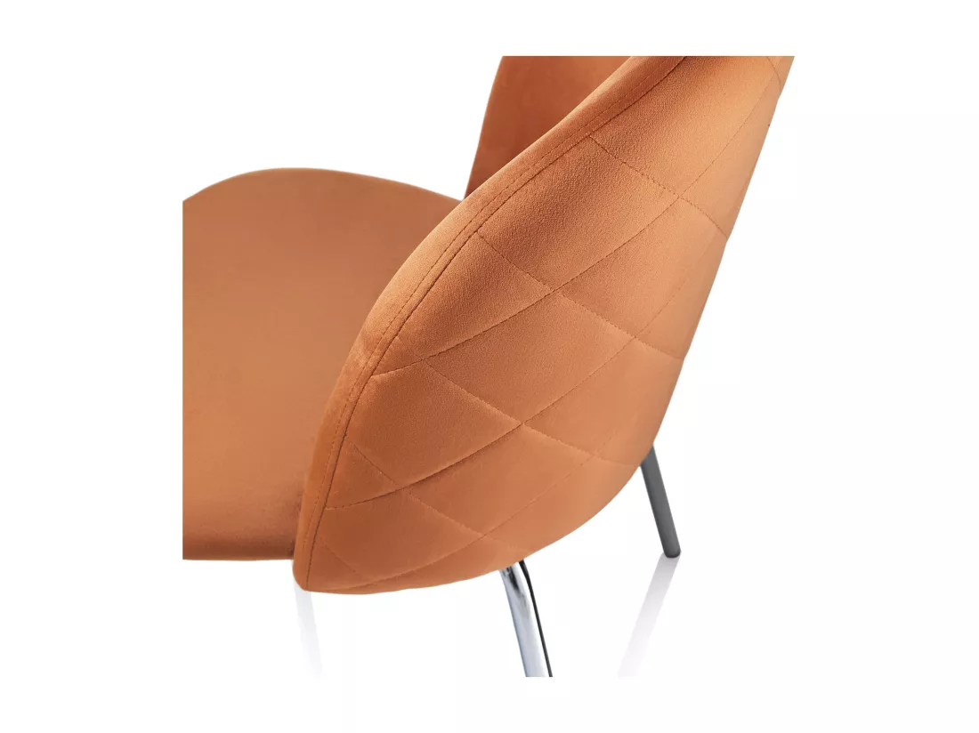 Set de 2 Chaises LISA orange