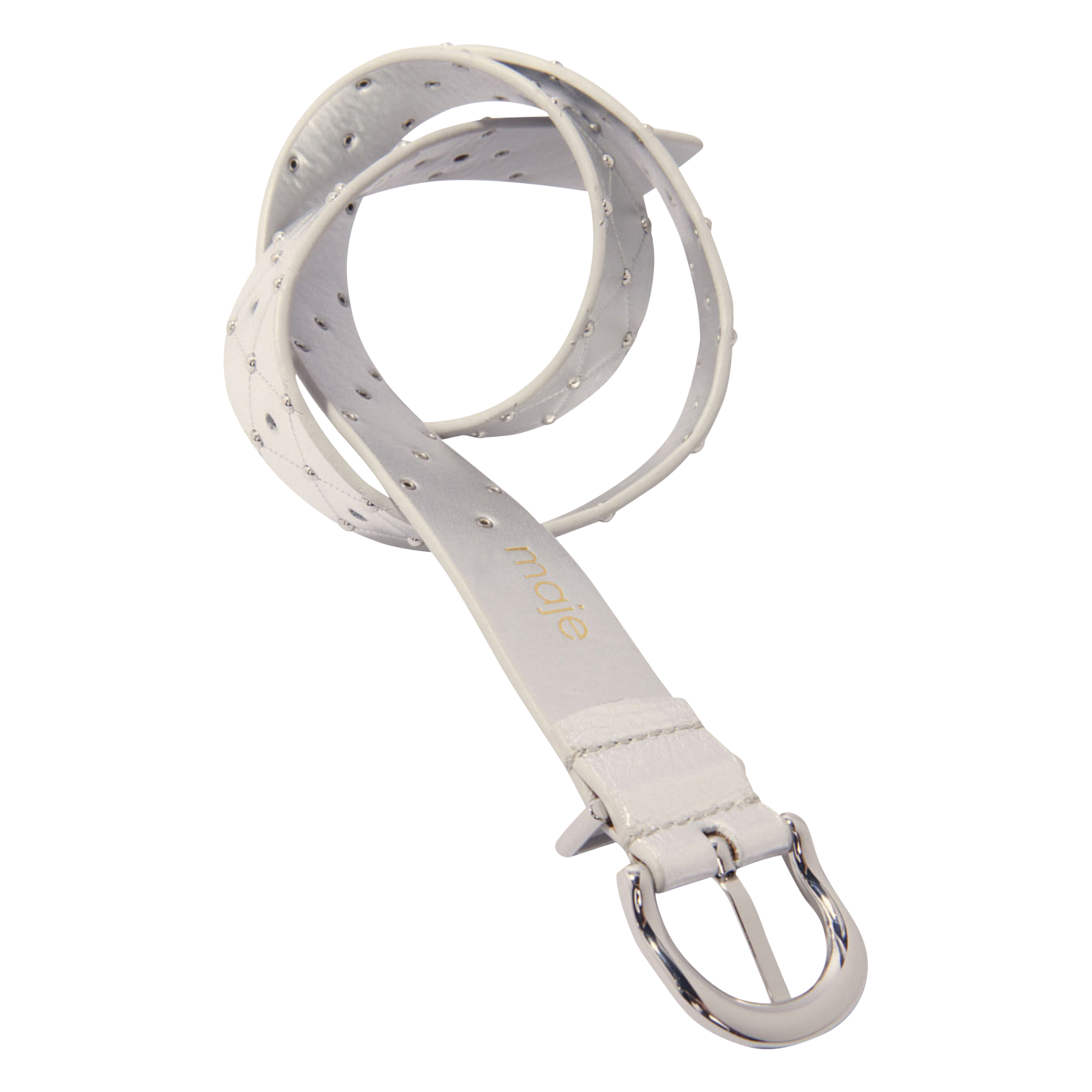 Ceinture en cuir | Argent