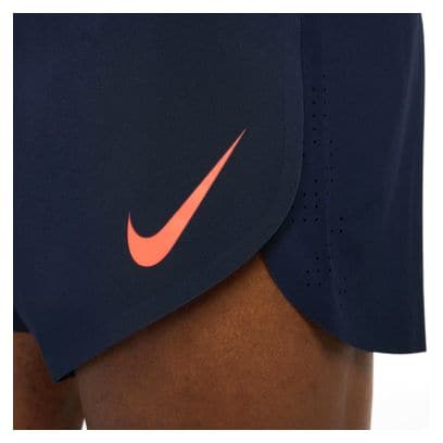 Short splité Nike AeroSwift 4in Bleu Homme