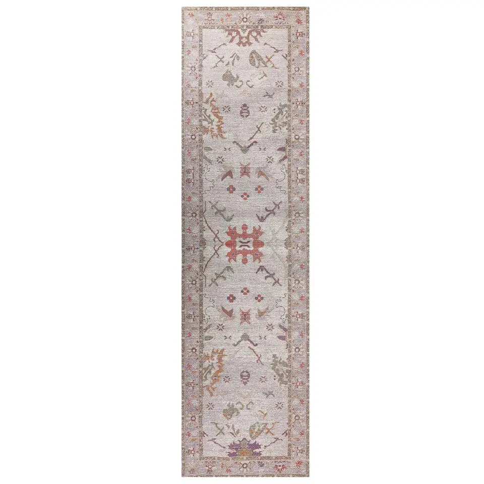 YANOBA - Loper - Beige - 80 x 300 cm - Katoen