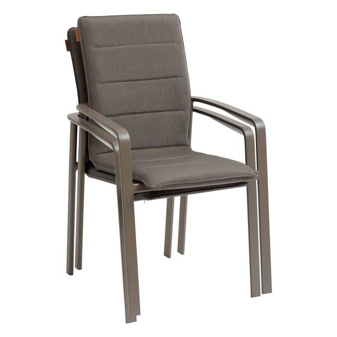Fauteuil de jardin empilable DIESE Mocha & Praline