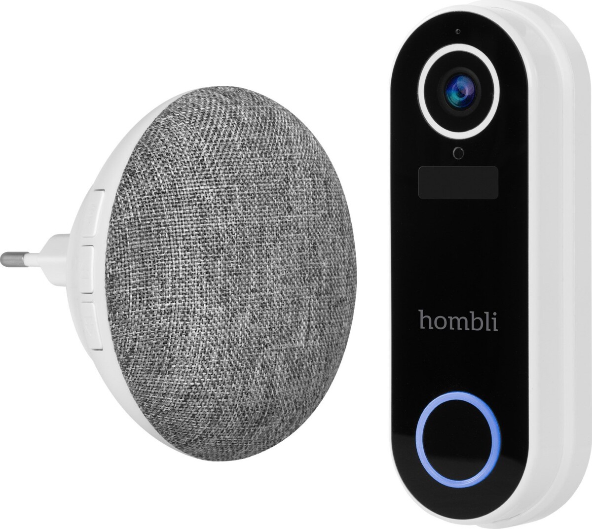 Hombli - Smart Doorbell 2 + Chime 2 - Smart Doorbell Pack