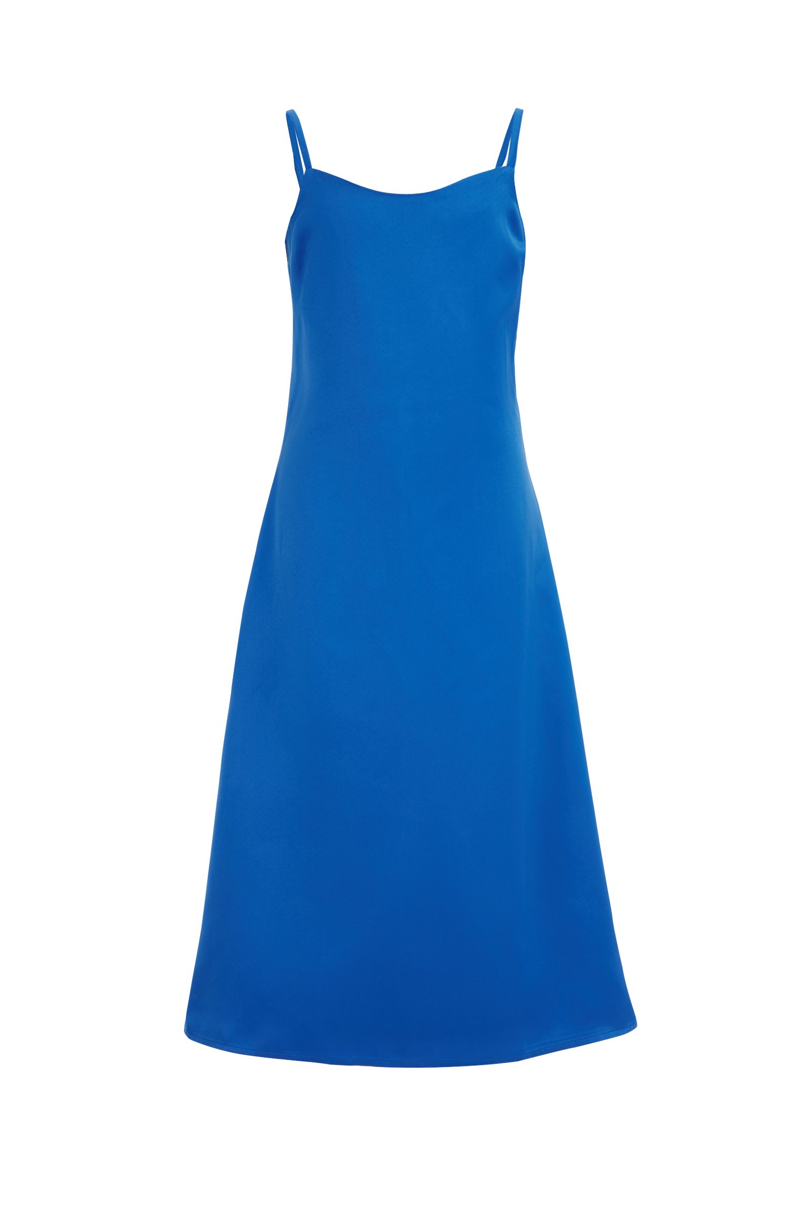 Meisjes jurk WE Fashion Kobaltblauw