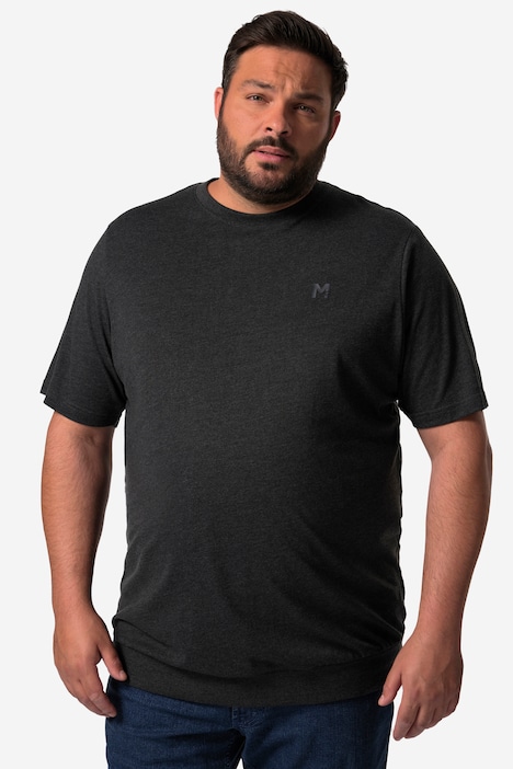 Men+ T-Shirt, Bauchfit, Basic, Halbarm, bis 8 XL