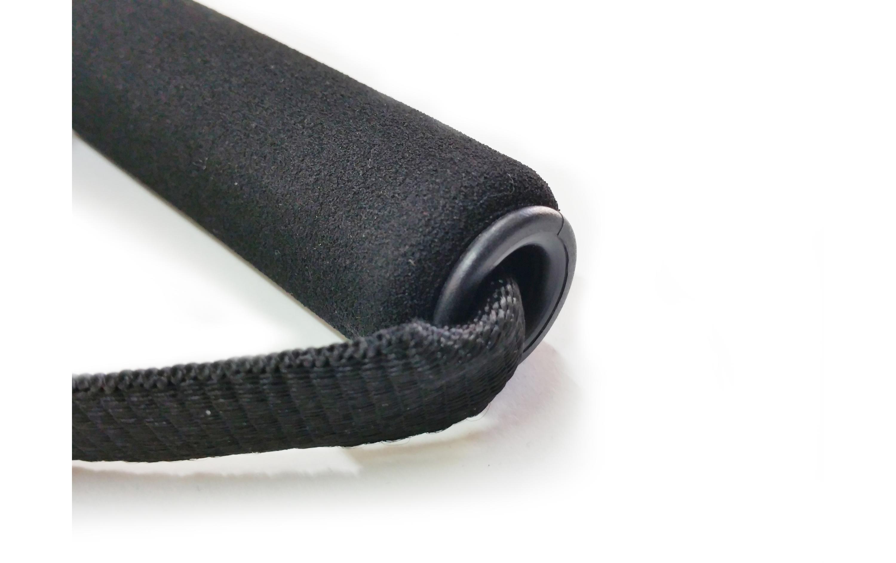 Handles Neopren mit Metall D-Ring, SchwarzNeopren Griffe