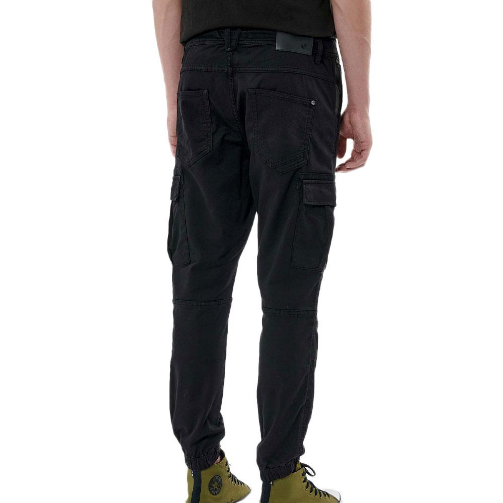Kaporal Pantalon Cargo Noir Homme Kaporal Malki