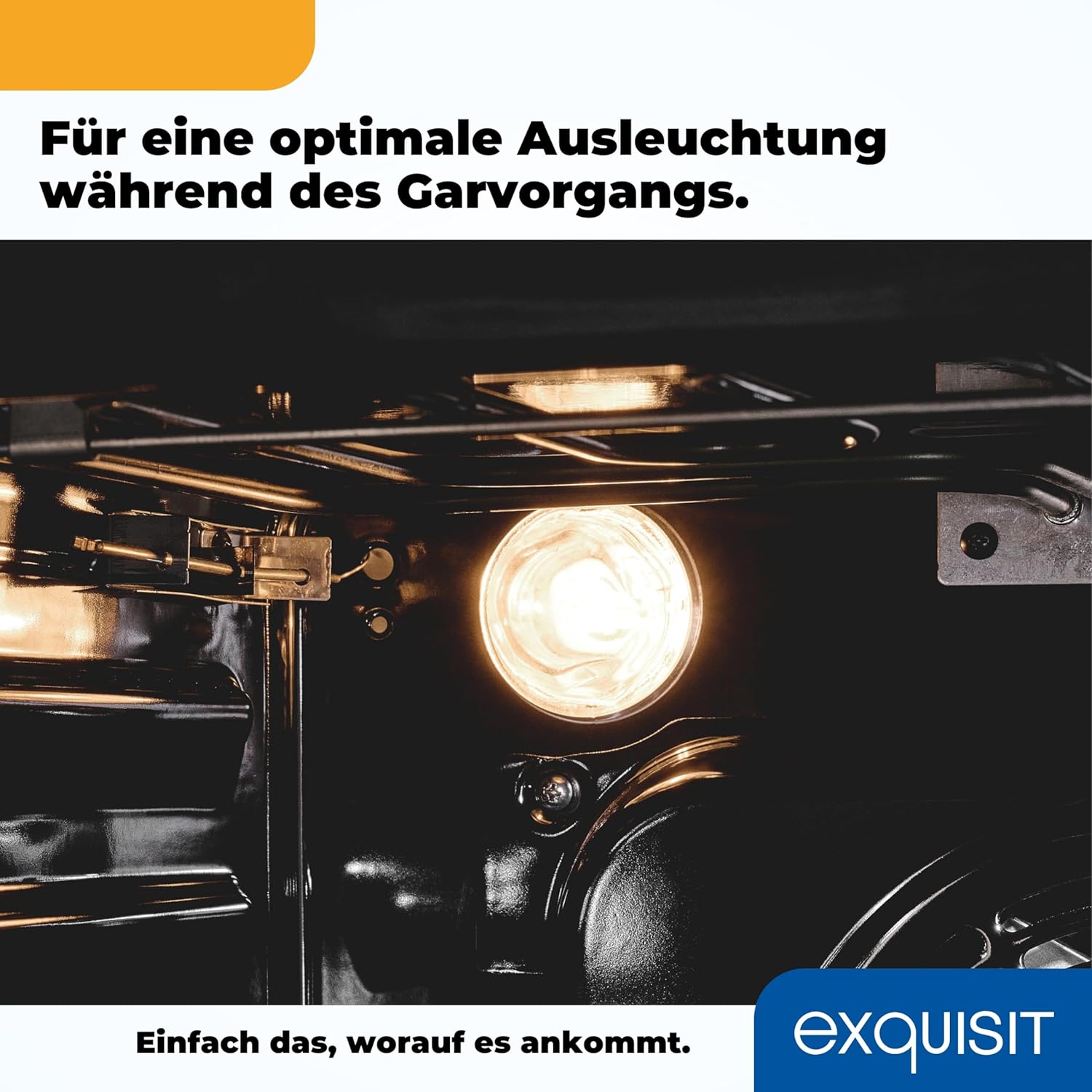Exquisit Herd-Set EHE256-U-020-Set schwarz | EEK: A | 59,0 l Garraum | Glaskeramik Kochfeld | Herd-Set 60 cm