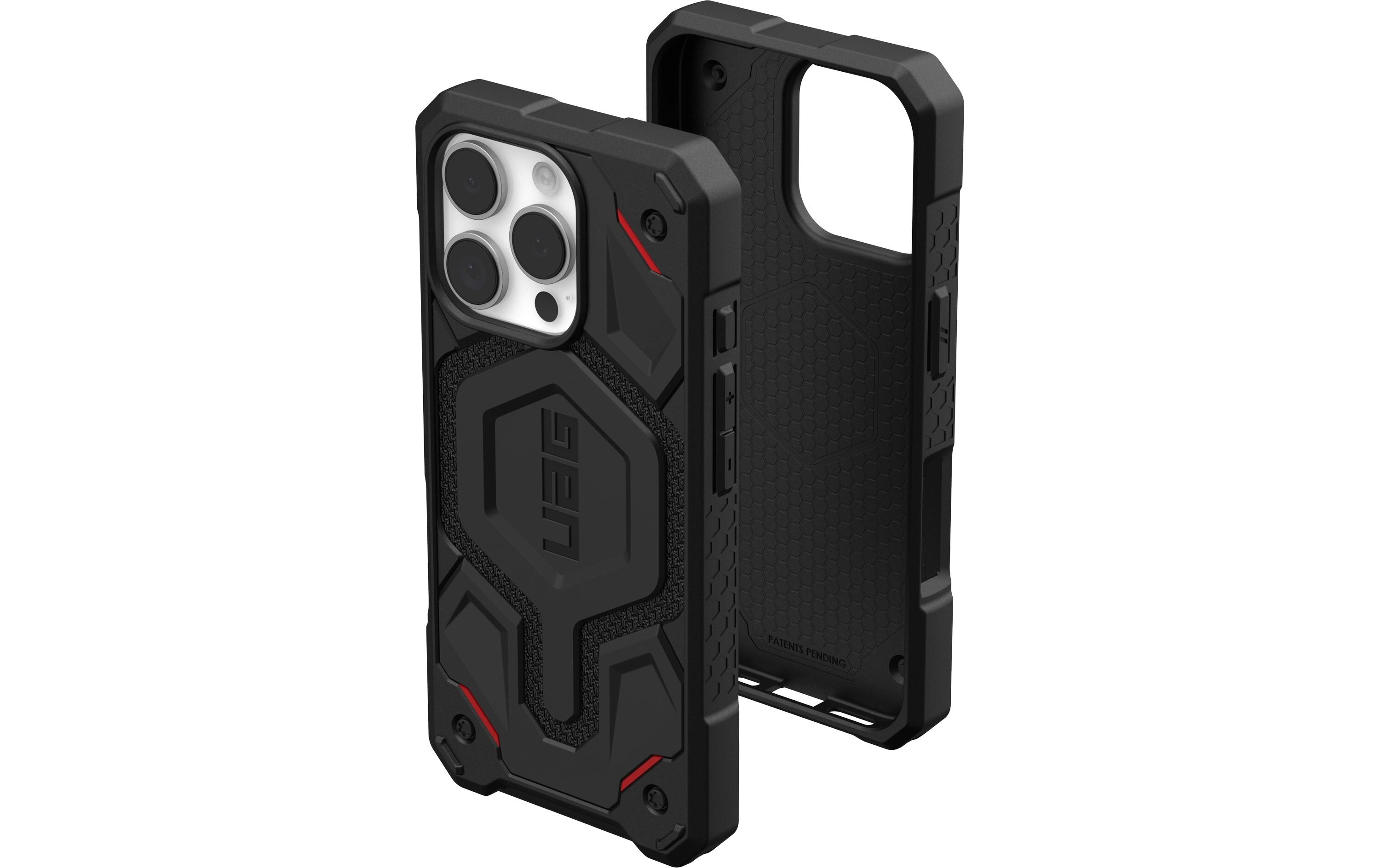 Back Cover Monarch Pro iPhone 16 Pro Kevlar BlackSchutzhülle für das Apple iPhone 16 Pro