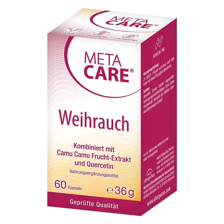 Meta Care Weihrauch Kapseln, 60 St
