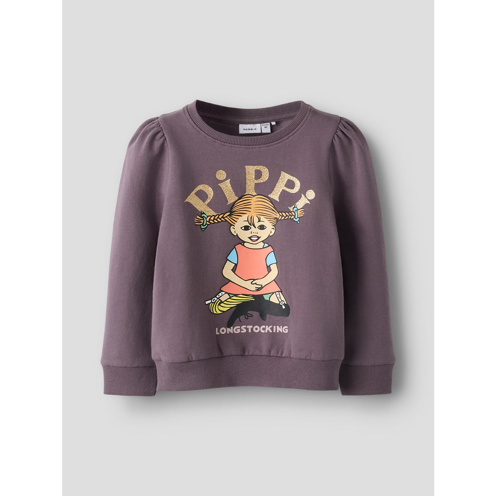 Køb Name It Moonscape Nmfsovej Pippi Sweat Bru Sky