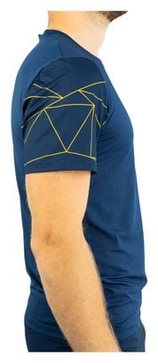 Maillot manches courtes Oxsitis Adventure Bleu / Jaune