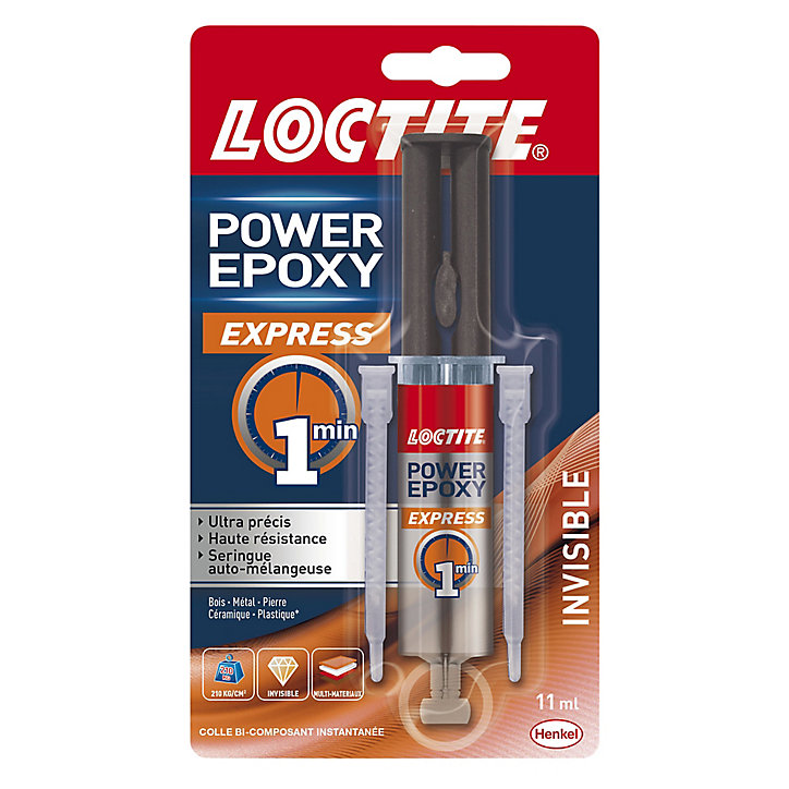 Seringue de colle époxy rapide, 25 ml
