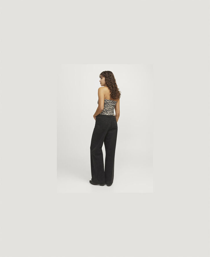 JJXX JXSARAH TINGA LEO SLIM TOP PNT Cornstalk/leopard