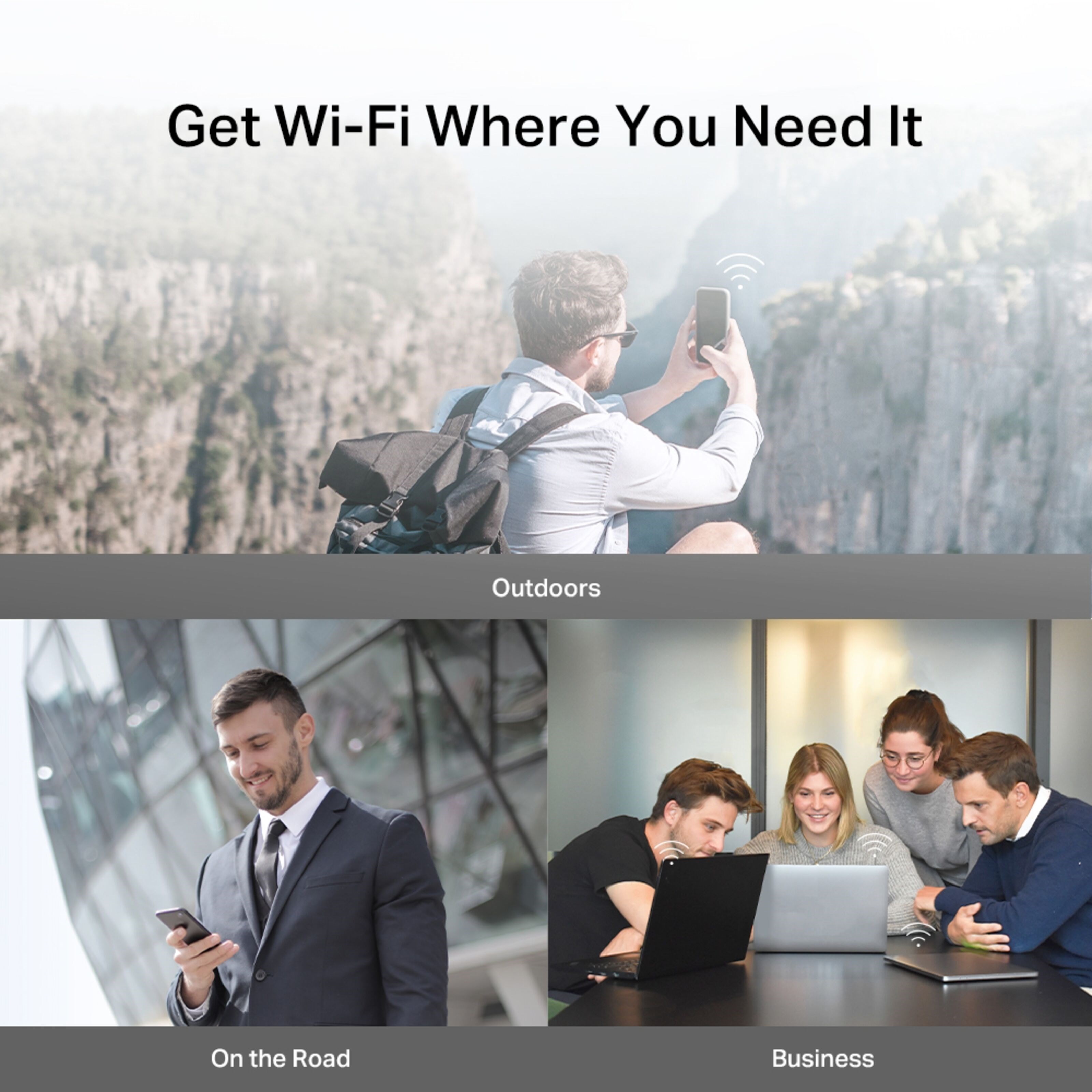 Mercusys MT110 4G LTE-ruter med modem