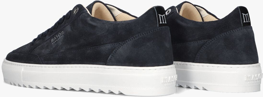 blauwe mason garments lage sneakers tia nativo