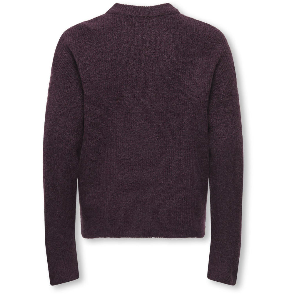 Køb kids ONLY Winetasting Melange Kogcamilla O-Neck L/S Pullover Knt
