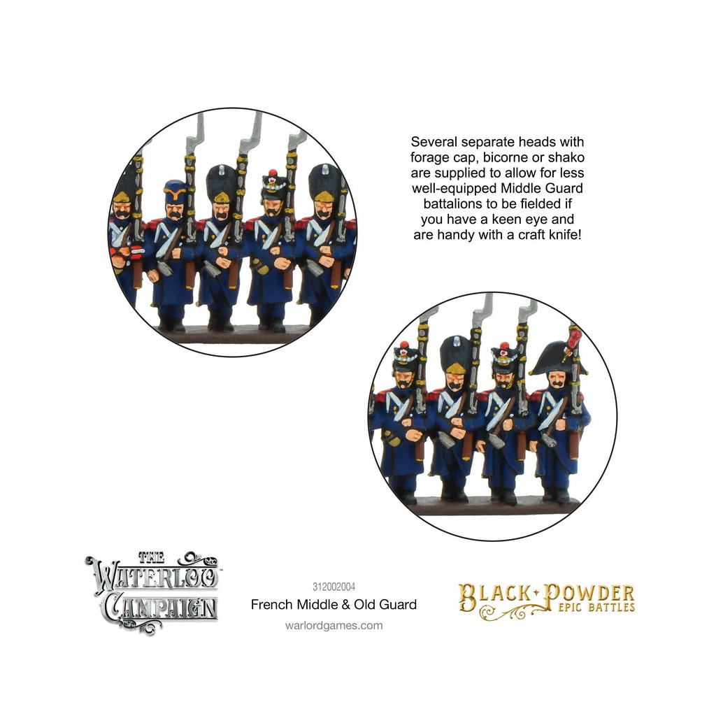 Black Powder Epic Battles : Waterloo - French Middle & Old Guard