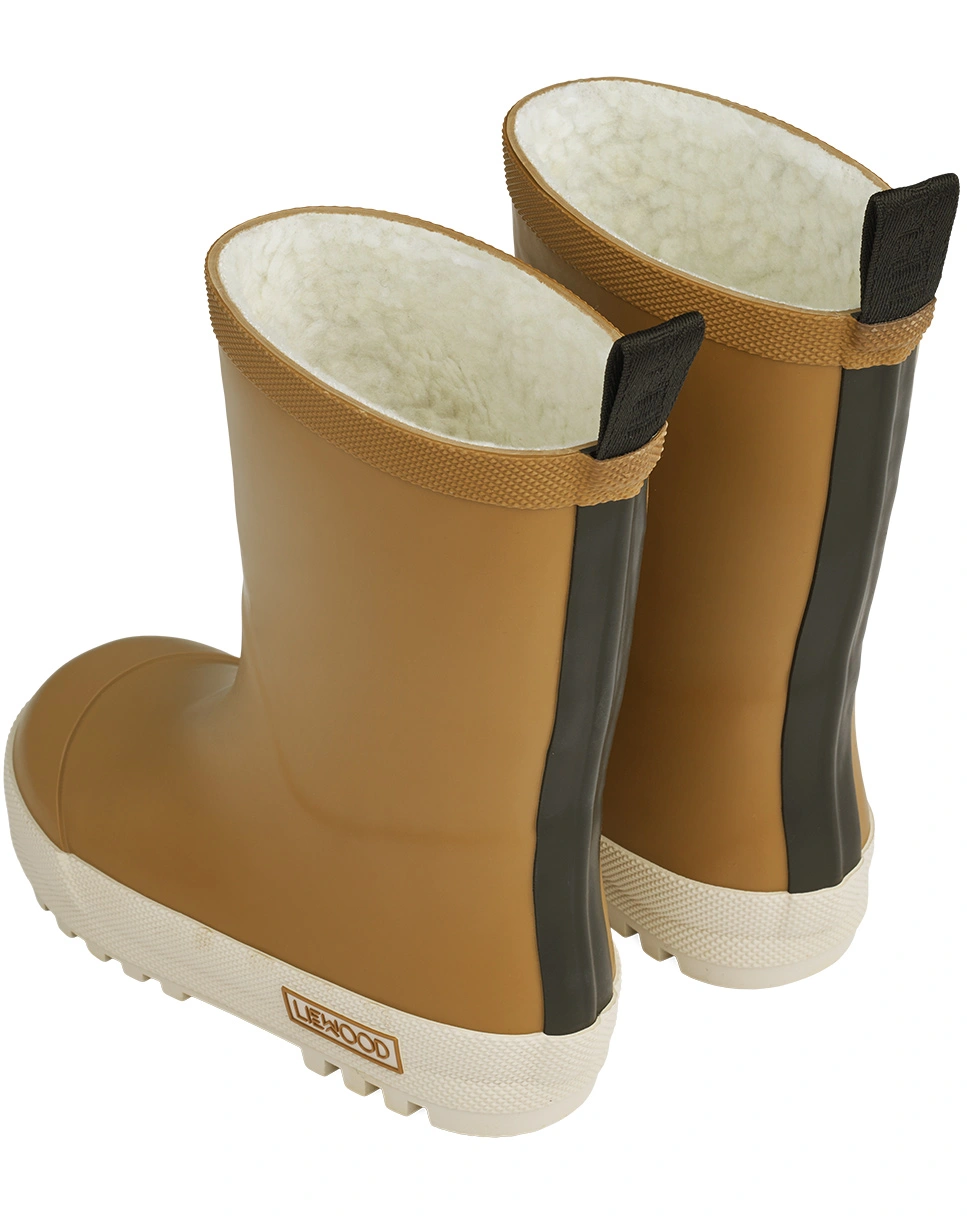 Thermo-Gummistiefel MASON in golden caramel