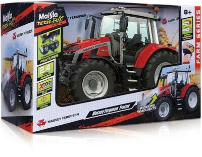 Maisto Tech Massey Fergusson 1:16 RC Traktor med Snøplog