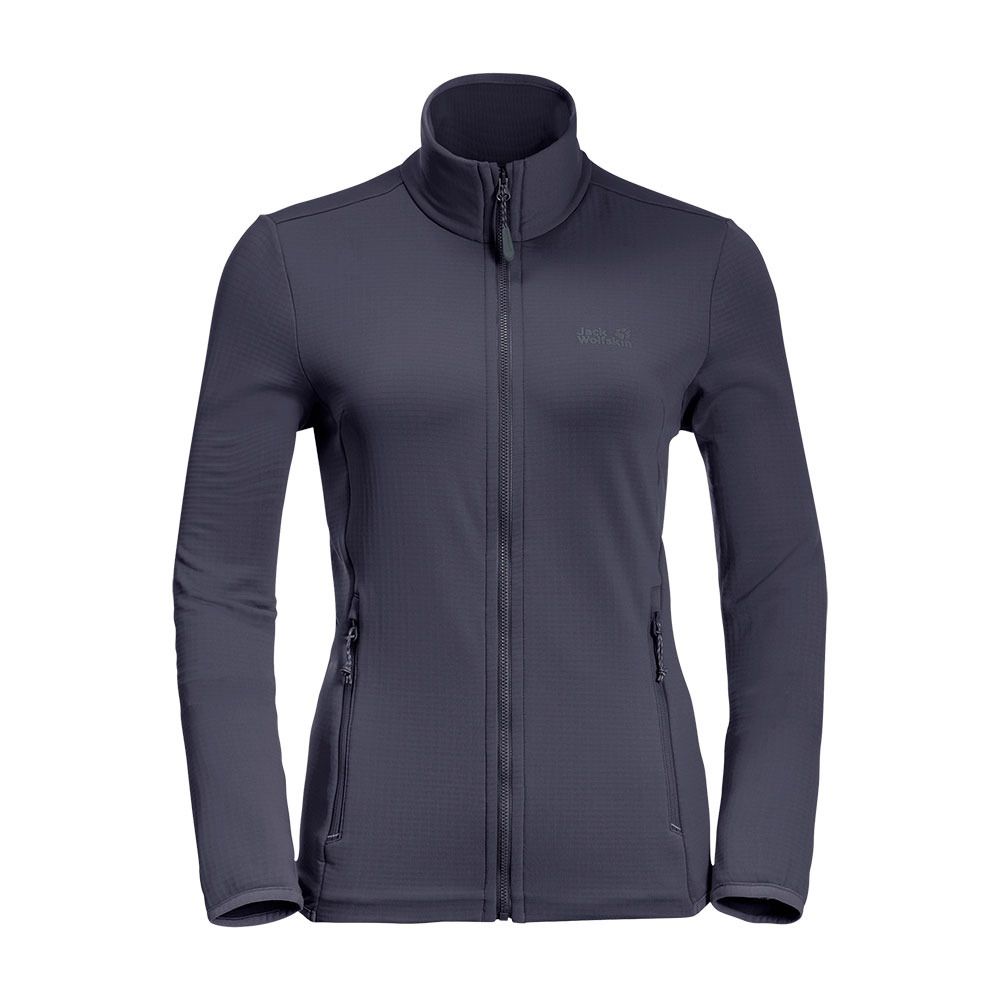 Jack Wolfskin PEAK GRIP - Polaire Femme graphite