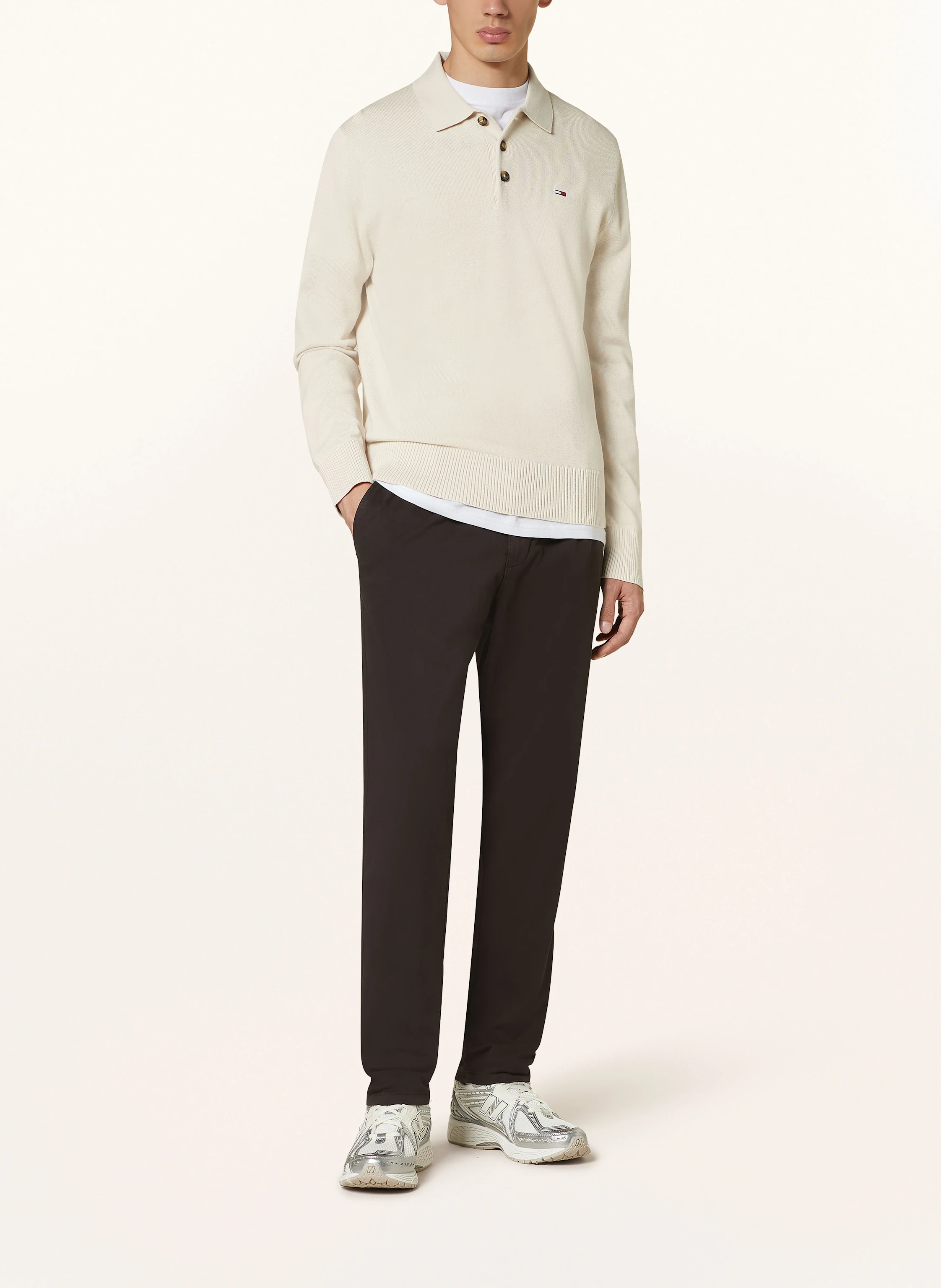 TOMMY JEANS Strick-Poloshirt