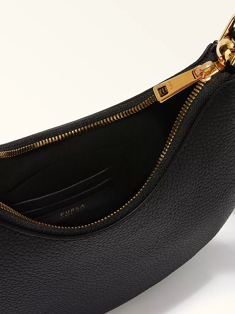 FURLA Ledertasche - Handtasche SFERA XSmall schwarz