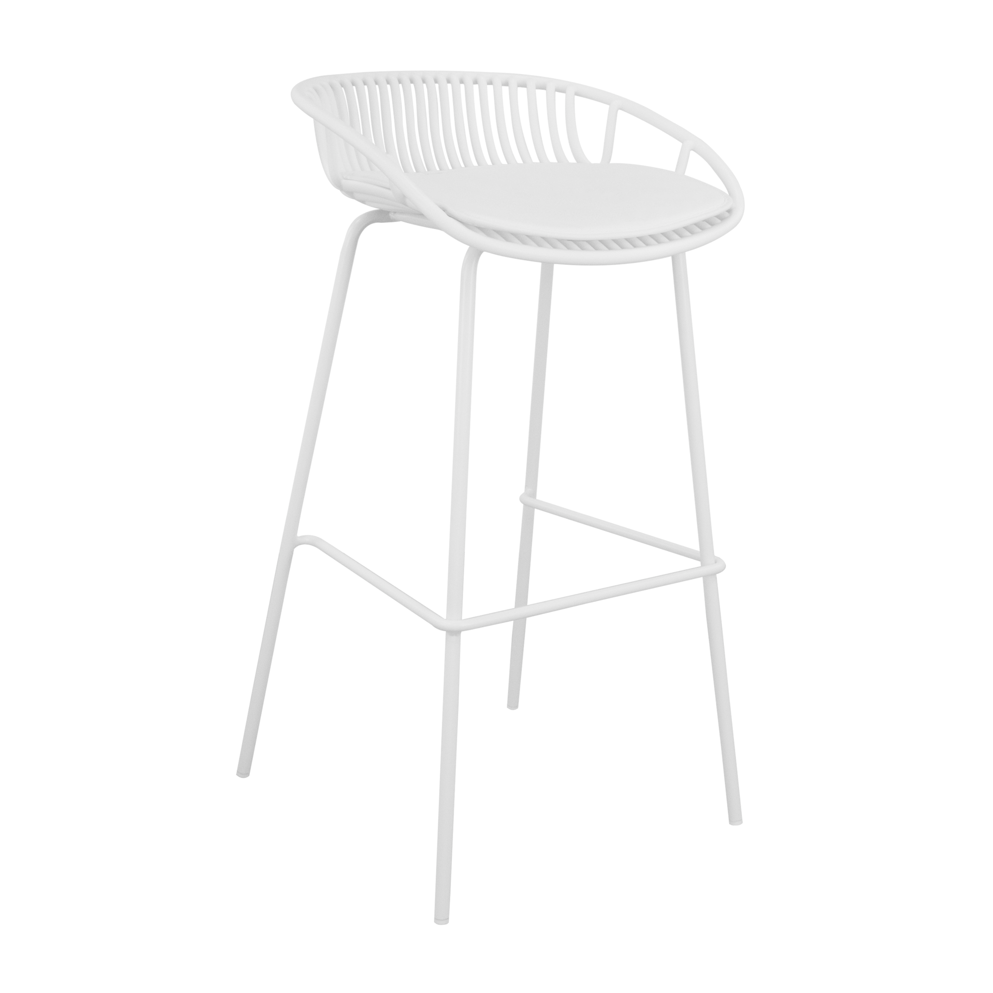Kick (tuin)barkruk Rio - wit