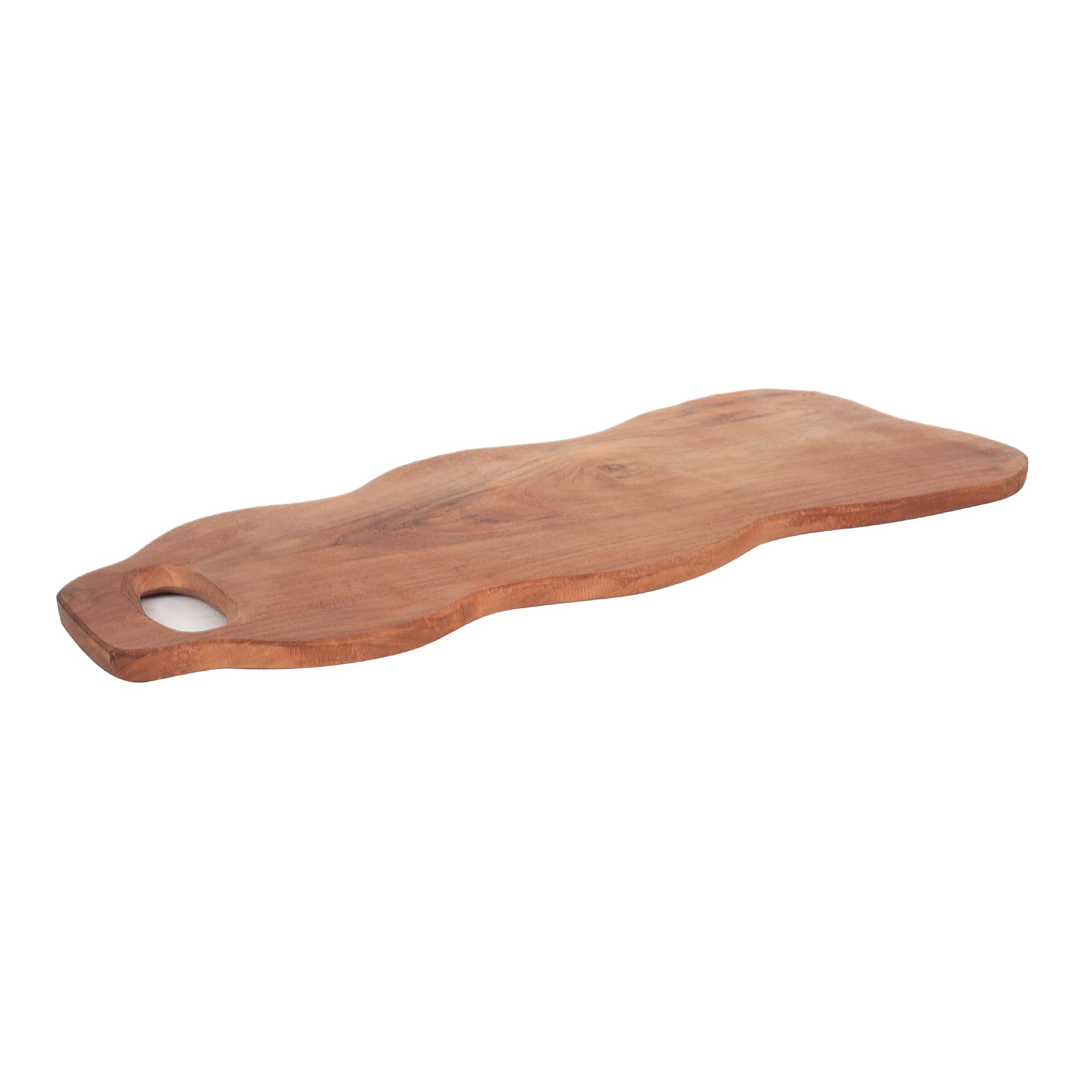 Schneidebrett Teak, natur, L 60 cm, B 25 cm, H 1,5 cm zu 22,80