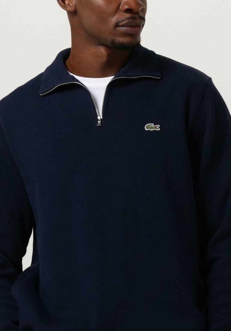 LACOSTE donkerblauwe lacoste trui 1hs1 men sweatshirt