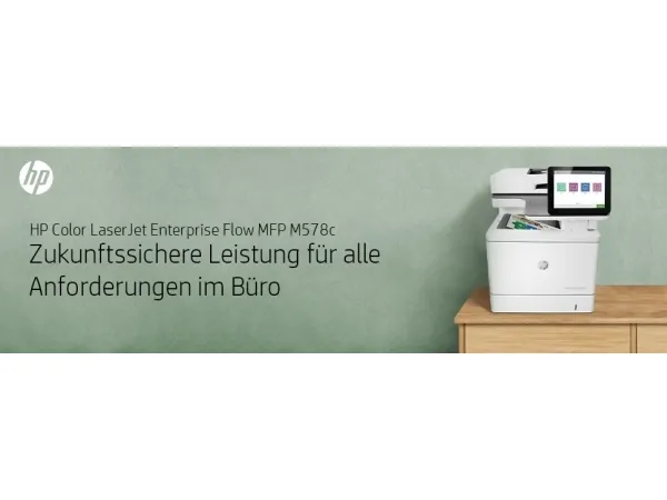HP LaserJet Enterprise Flow MFP M578c - Multifunktionsprinter - farve - laser - Legal (216 x 356 mm) (original) - A4/Legal (medie) - op til 38 spm (kopiering) - op til 38 spm (udskriver) - 650 ark - 33.6 Kbps - USB 2.0, Gigabit LAN, USB 2.0 vært