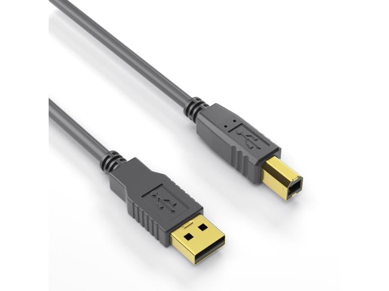 PureLink USB 2.0-Kabel  USB A - USB B 15 m Daten- und Ladekabel