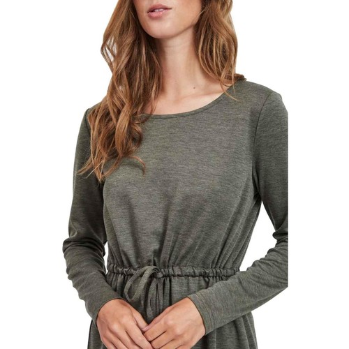Vila - VIJUNER L/S DRESS Verde