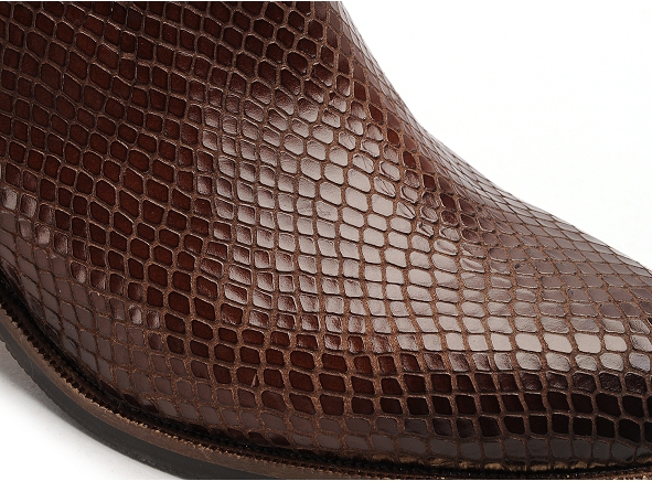 Mamzelle boots bottine talons femme talion marron